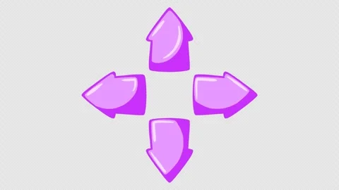 Animated hand-drawn arrows 5 Stock Footage 264115355