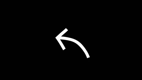 Animated Hand Drawn Doodle  Arrows. Highlighter element video. 스톡 동영상 302241180