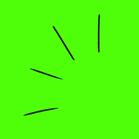 Animated hand-drawn doodle elements with transparent green screen background. Video stock 316474453