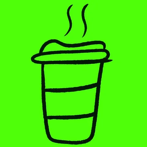 Animated hand-drawn doodle elements with transparent green screen background. Stock Footage 316474494