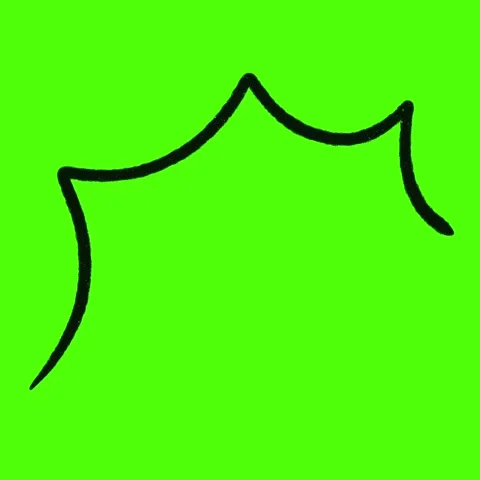 Animated hand-drawn doodle elements with transparent green screen background. Stock Footage 316474495