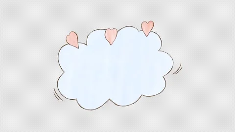 Animated hand drawn doodle frame. Video clip with alpha channel. Stock Footage 296113129