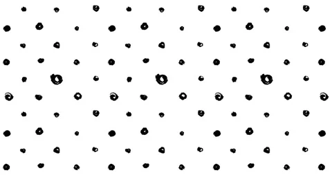 Animated Hand Drawn Dots Pattern on Blotting Paper Video stock 241657984