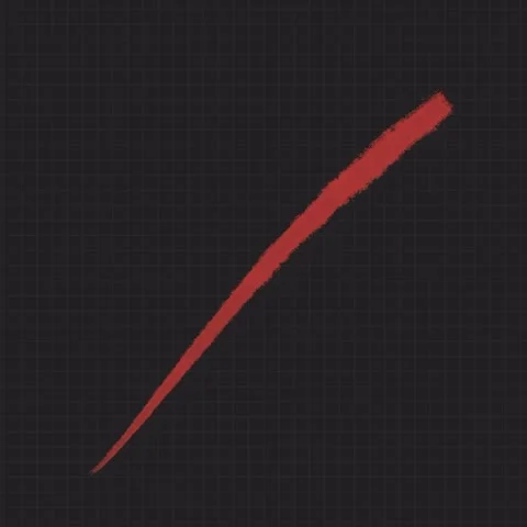 Animated hand-drawn incorrect X mark forming with sketchy strokes Stock Footage 313112612