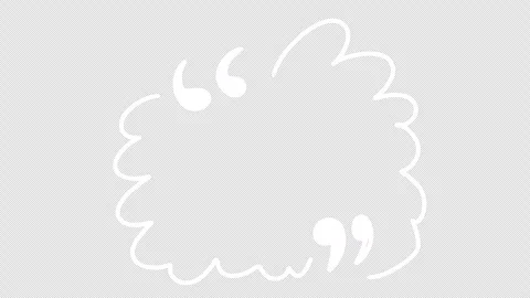 Animated hand drawn quote boxes with alpha channel. Scribble text frame, Stock-Footage 325744791