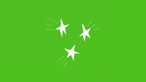Animated hand drawn stars Stock Footage 138459254