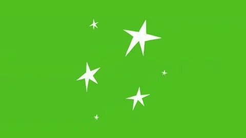 Animated hand drawn stars Stock Footage 138459338