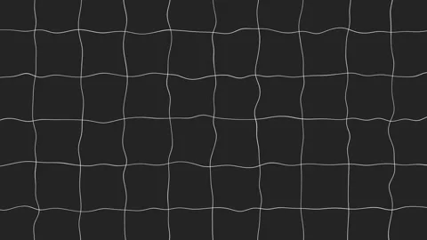 Animated Hand-Drawn Wavy Grid Lines Stock Footage 317866728