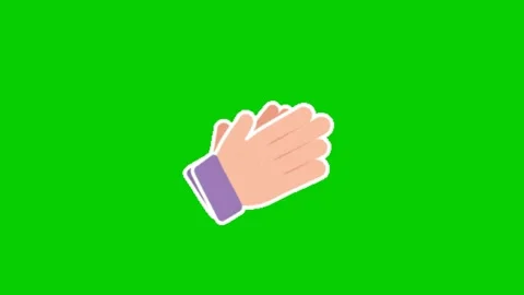 Animated Hand Gestures Green Screen 스톡 동영상 340537411