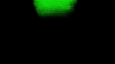 Animated Hand-Painted Brush Stroke Green Screen Transition. Dynamic Screen Wipe Video stock 320844509