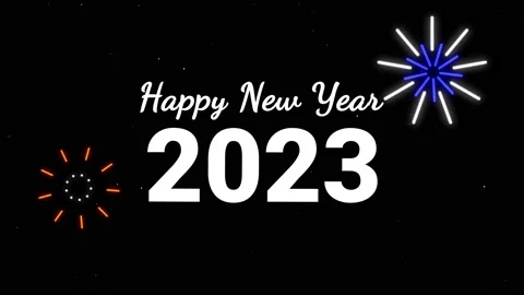 Animated Happy New Year 2022 write on 스톡 동영상 226689088