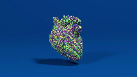 Animated heart explosion Stock Footage 231775968