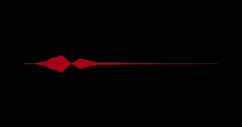 Animated Heart Rate Cardiogram Waveform Digital Lines Stock Footage 170030880