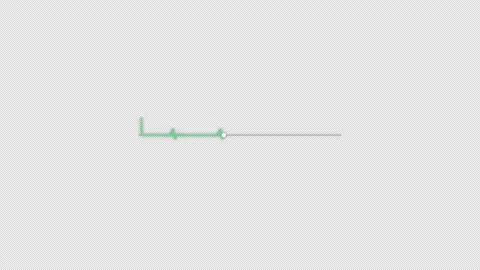 Animated Heartbeat ECG Pulse Line 3 Beat Overlay Alpha 4K 動画素材 339276367