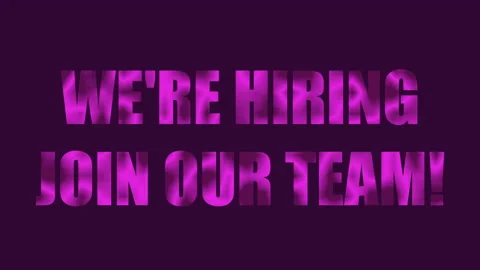 Animated Hiring Announcement Stock-Footage 231725837