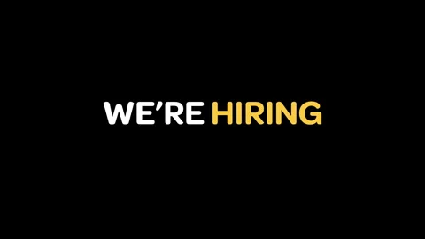 Animated Hiring Announcement Stock-Footage 242448413