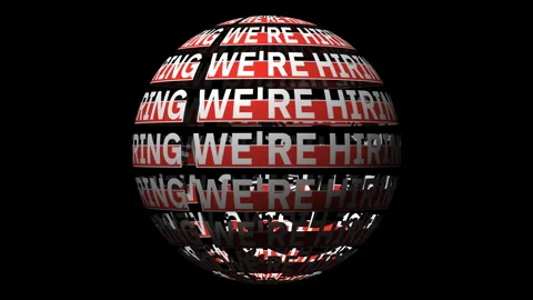Animated Hiring Announcement Vídeo Stock 265483497