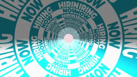 Animated Hiring Announcement 库存影片 279472479