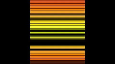 Animated horizontal lines motion design pattern background. Seamless loop ani Stock Illustration