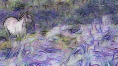 Animated Horse Stock Footage 205098929