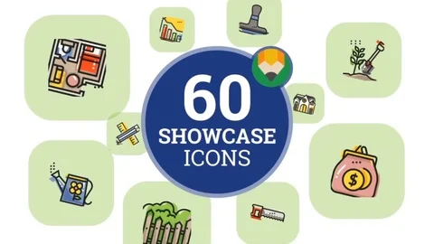 Animated House Icon Pack Catálogo de After Effects