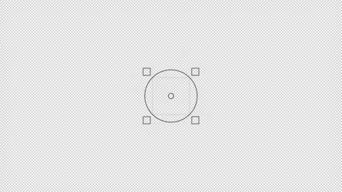 Animated HUD infographic element composed of squares and circles. Stock Footage 231928322