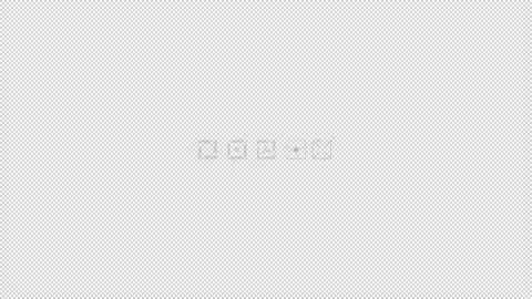 Animated HUD infographic element group of small squares. Stock Footage 238661508