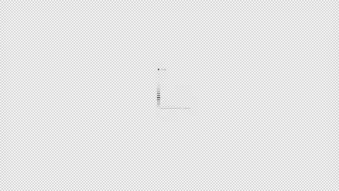Animated HUD infographic element Vertical test scale. Stock Footage 232087999