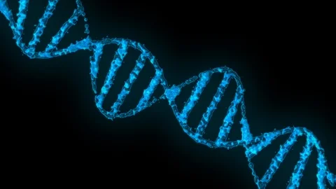 Animated human DNA Stock Footage 107965206