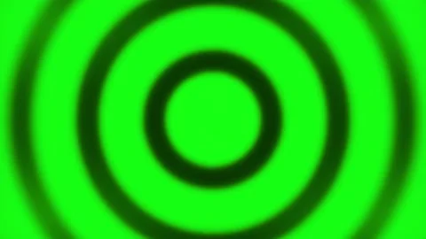 Animated hypnotic tunnel green Stock Footage 201097380
