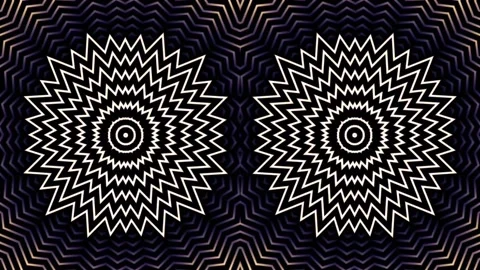 Animated illustration with consecutive zigzag lines Stock Footage 177086059