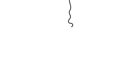 Animated illustration. Continuous one line silhouette of bell. Hand-drawn min 動画素材 164921099