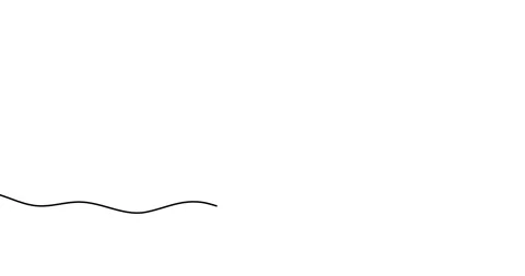 Animated illustration. Continuous one line silhouette of rabbit. Hand-drawn m 動画素材 164921114