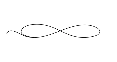 Animated illustration. Continuous One Line script cursive text love forever.  Stock Footage 168222823