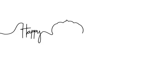 Animated illustration for Halloween. Continuous One Line. Hand-drawn minimali 動画素材 204962064