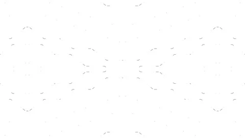 Animated illustration seamless tech pattern on white background Stock Footage 262066416