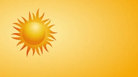 Animated illustration for template, summer concept. Stock Footage 310650518