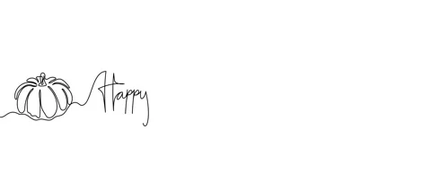 Animated illustration for Thanksgiving Day. Continuous One Line. Hand-drawn m 動画素材 204962109