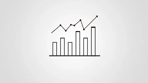 Animated info graphic chart Stock Footage 279085268