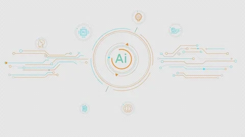 Animated infographics about the work of ... | Stock Video | Pond5