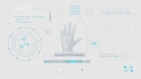 Animated infographics on the theme of computer security. Stock Footage 237882184