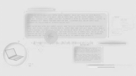 Animated infographics on the theme of de... | Stock Video | Pond5