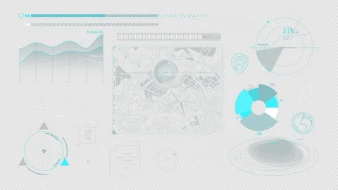 Animated infographics on the theme of geolocation and cargo transportation. 库存影片 240580605