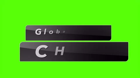 Animated Insights Graphics Enhance Current Events Video stock 303711262