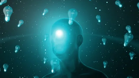 Animated intelligence and idea search Stock Footage 171287982