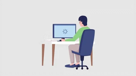 Animated internet problem Video stock 228732502