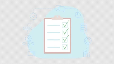 Check List Infographic Stock Videos – Royalty-Free HD & 4K Videos