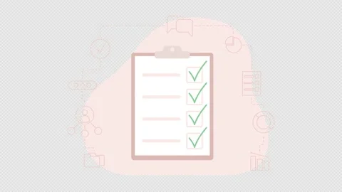 Check List Infographic Stock Videos – Royalty-Free HD & 4K Videos