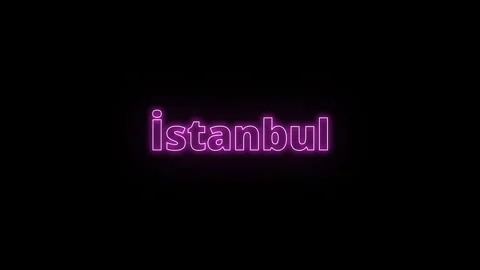 An animated Istanbul article Video stock 293540424