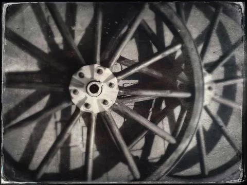 Animated items from the flea market Video stock 99065875